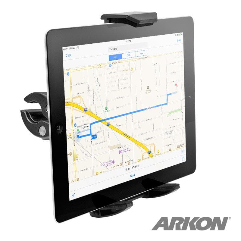 Arkon Heavy-Duty Clamp Post Tablet Mount for iPad, Note, Tab and more