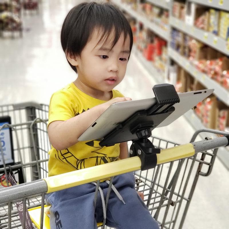 Arkon Heavy-Duty Clamp Post Tablet Mount for iPad, Note, Tab and more