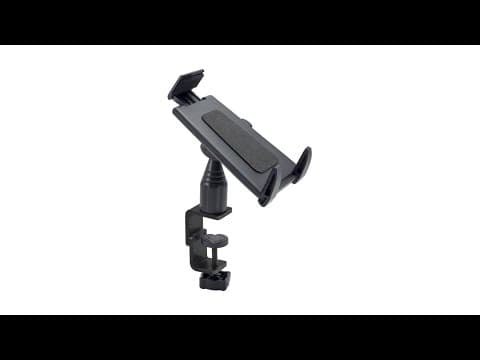Arkon Tablet Mount with Push Button Universal Holder and Adjustable C-Clamp Base