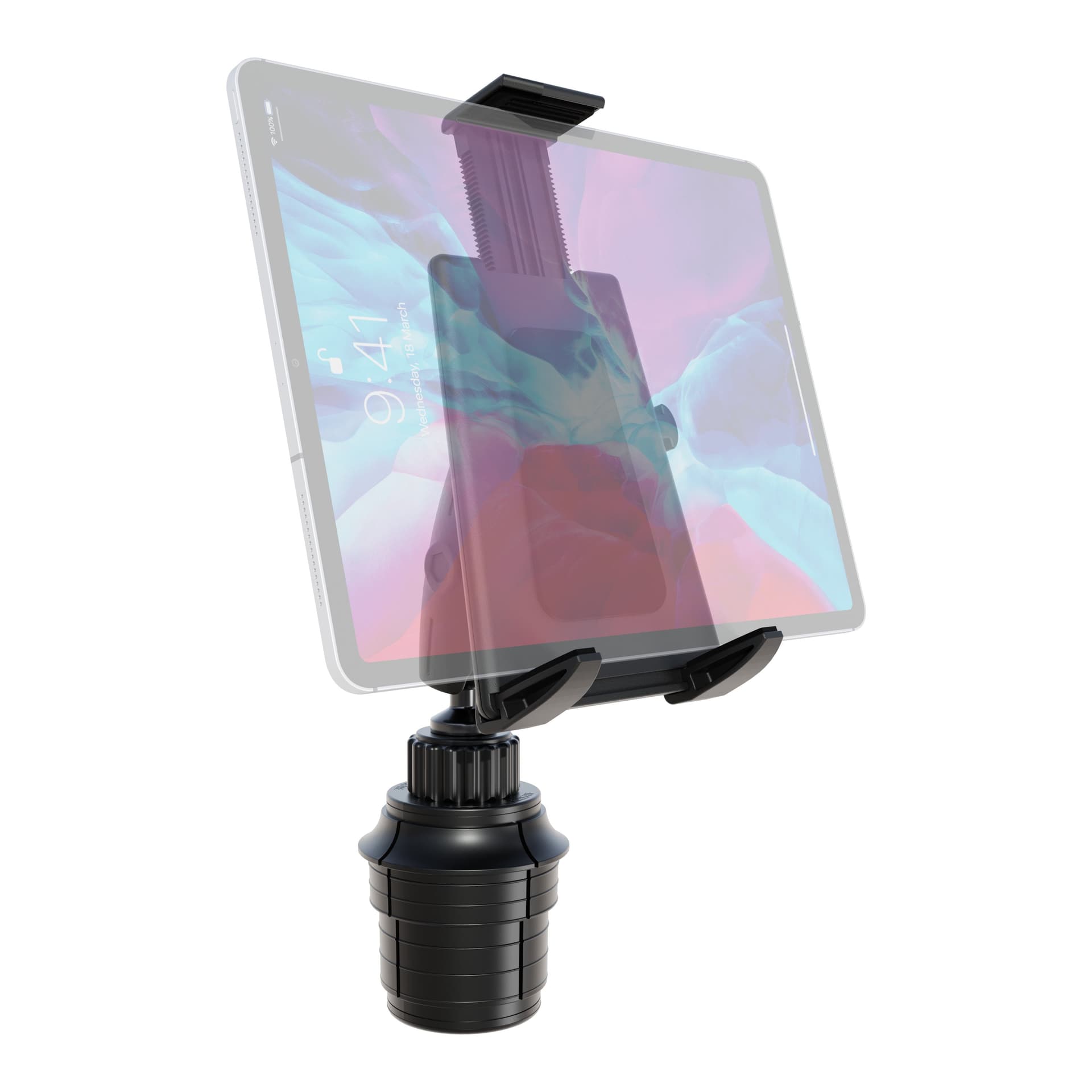 Arkon Universal Push-Button Tablet Cup Holder Mount
