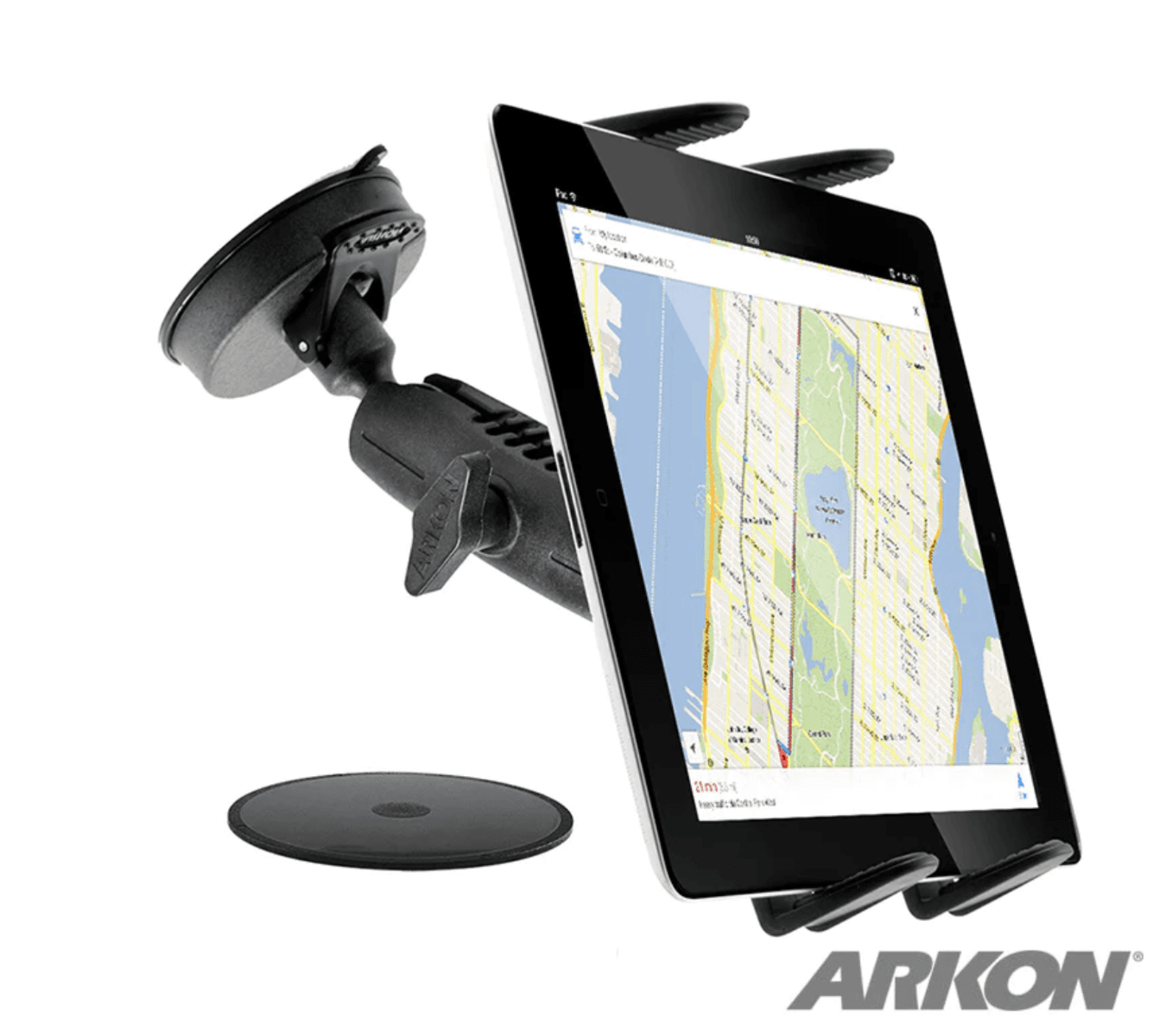 Arkon Windshield Suction Slim-Grip® Tablet Mount for iPad, Note, Tab and more
