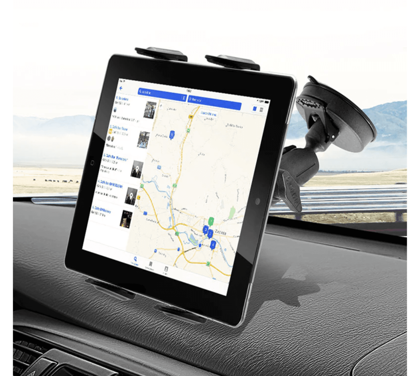 Arkon Windshield Suction Slim-Grip® Tablet Mount for iPad, Note, Tab and more