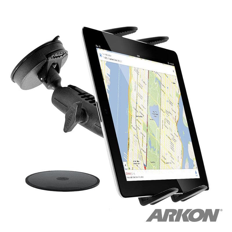 Arkon Windshield Suction Slim-Grip® Tablet Mount for iPad, Note, Tab and more