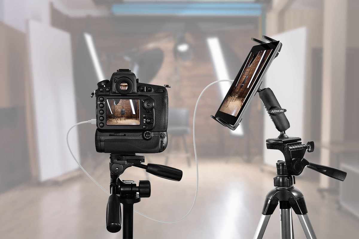 Arkon Tablet Mount for Camera Tripods