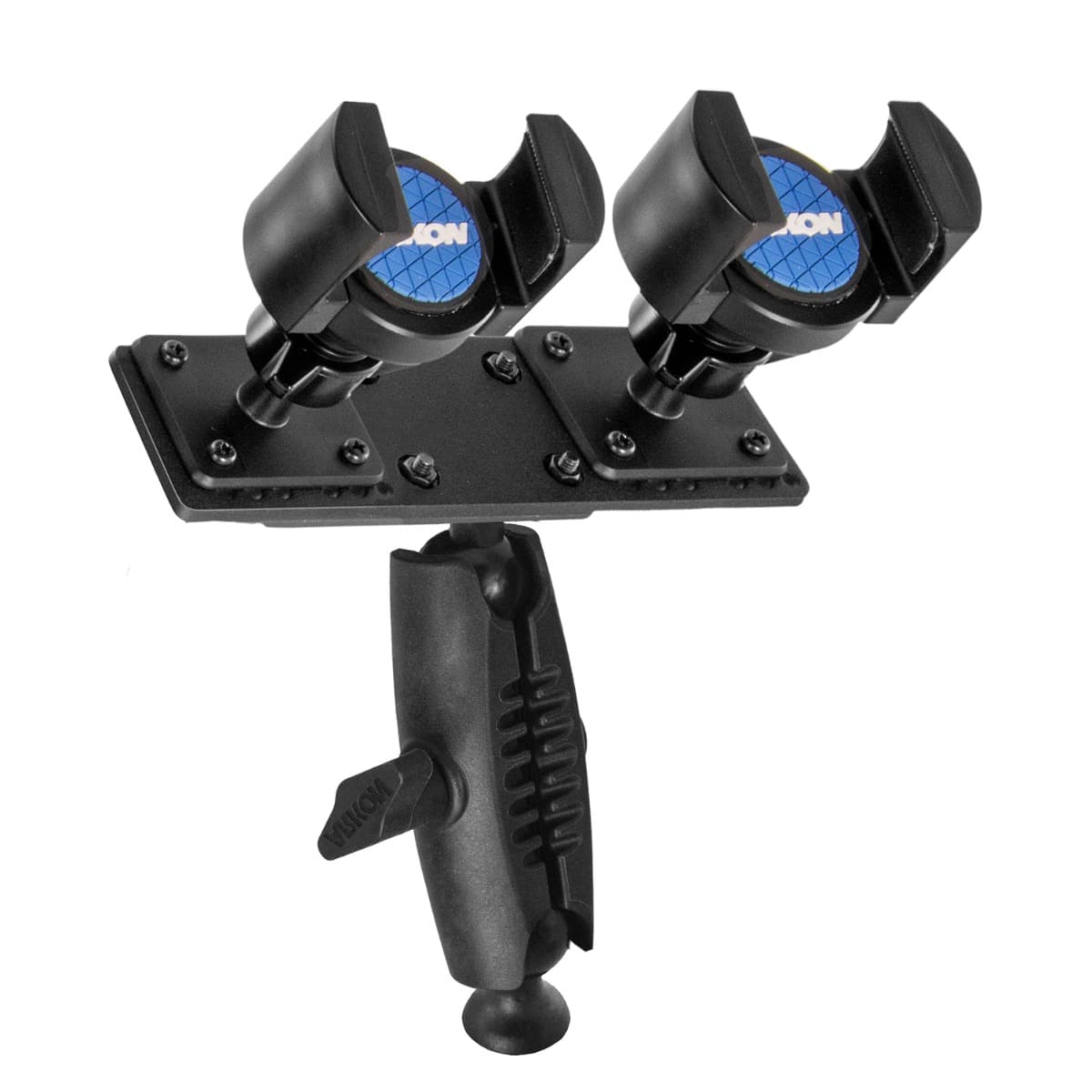 Arkon TW Broadcaster Pro - Side-by-Side Phone Tripod Mount for Live Streaming on Periscope Facebook Live