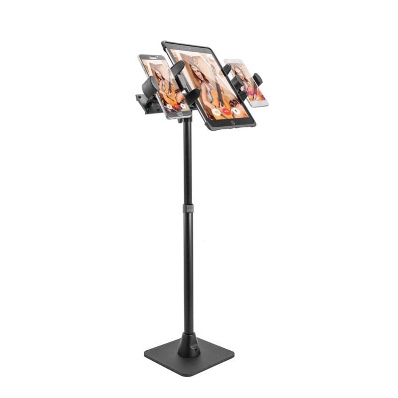 TW Broadcaster TriStreamer Tablet and Dual Phone Countertop or Desk 29-Inch Stand for Live Streaming