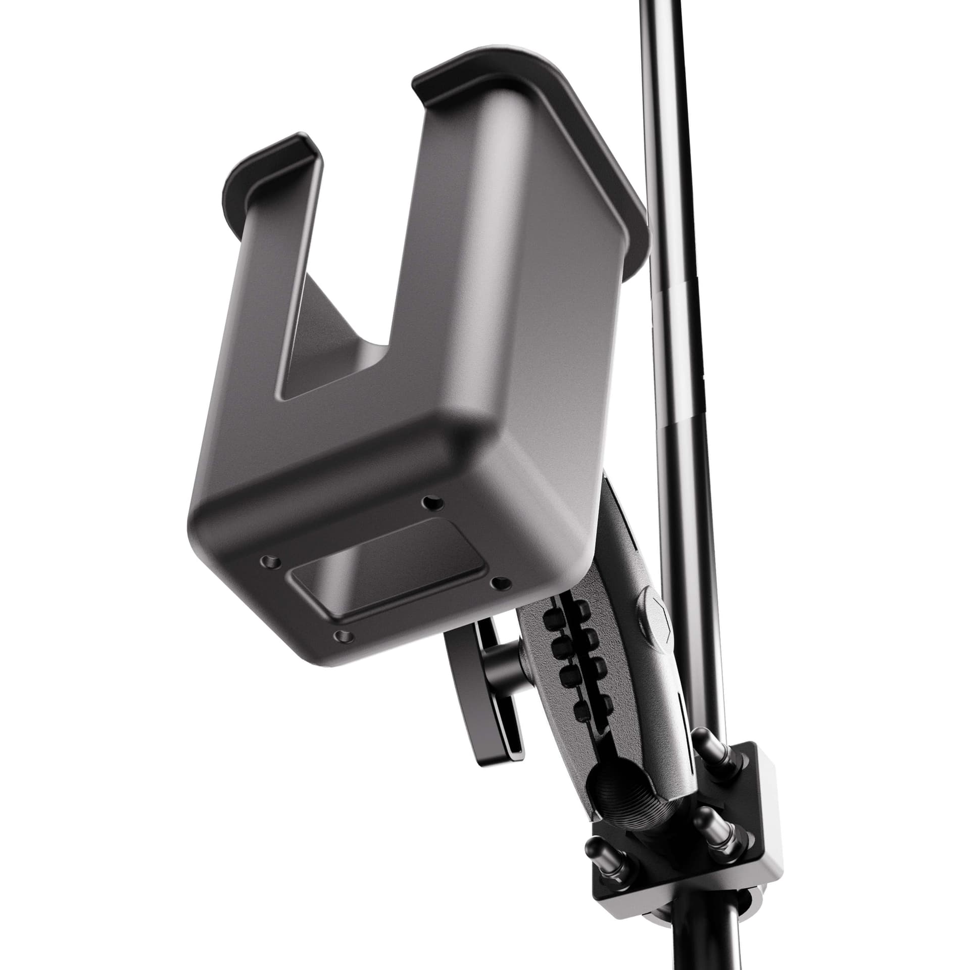 XMS™ U-Bolt Mount with Large Barcode Holster - 1" - 1.25" Dia.