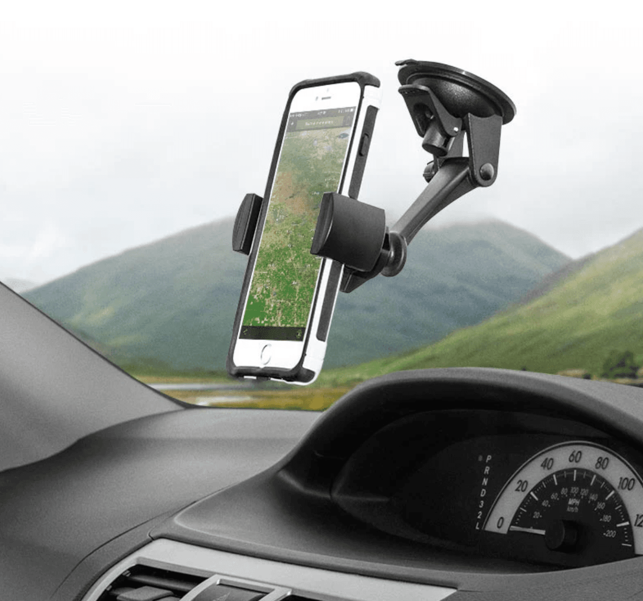 Arkon RRoadVise® XL Car Dash or Windshield Mount for iPhone, Galaxy, and Note