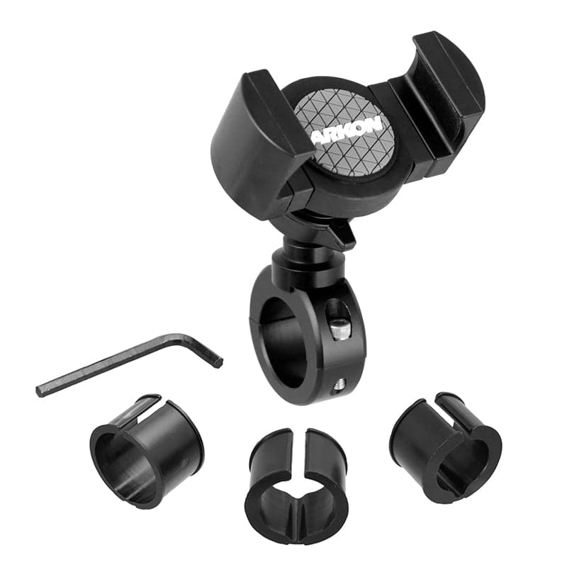 Arkon RoadVise® XL Motorcycle Phone Mount - Black Aluminum