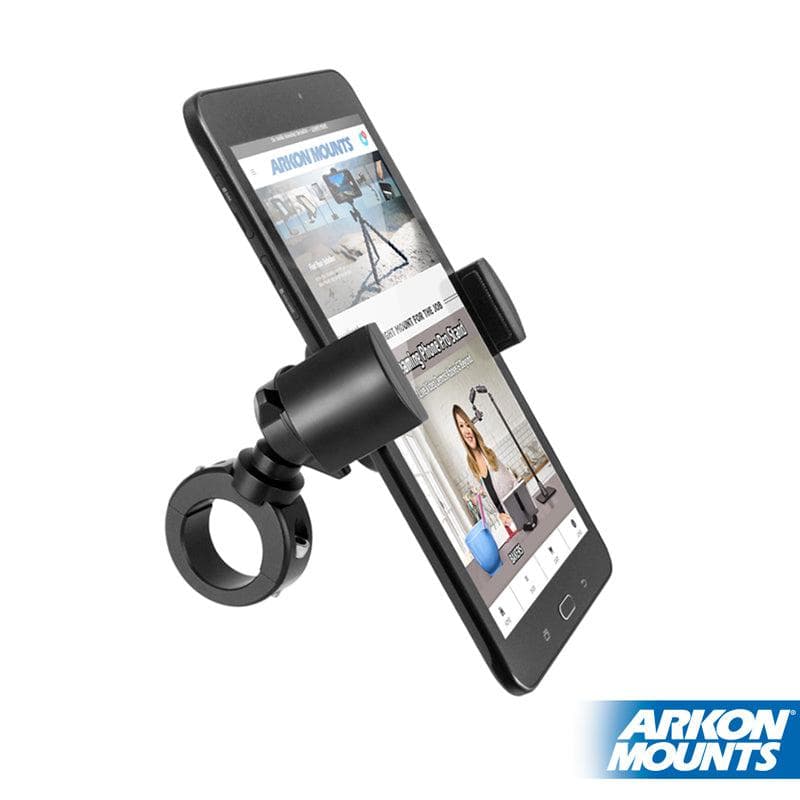Arkon RoadVise® XL Motorcycle Phone Mount - Black Aluminum
