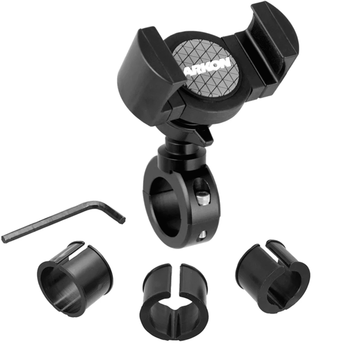 Arkon RoadVise® XL Motorcycle Phone Mount - Black Aluminum