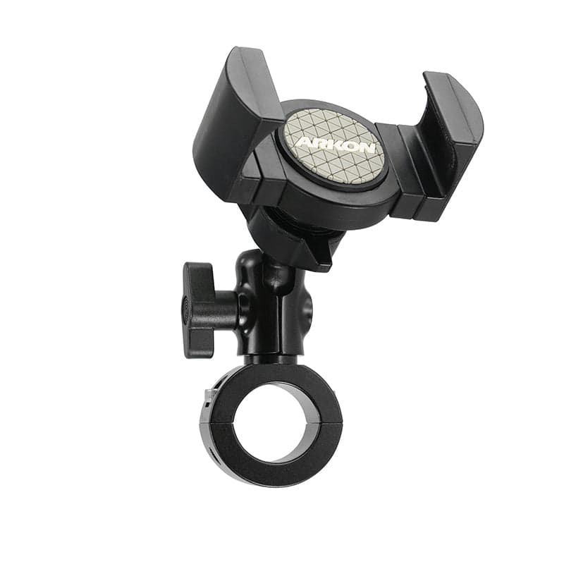 Arkon RoadVise® XL Premium Aluminum Motorcycle Handlebar Phone and Midsize Tablet Mount