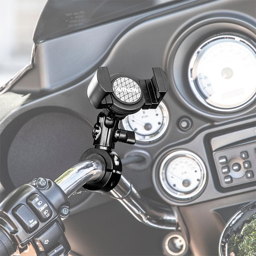 Arkon RoadVise® XL Premium Aluminum Motorcycle Handlebar Phone and Midsize Tablet Mount