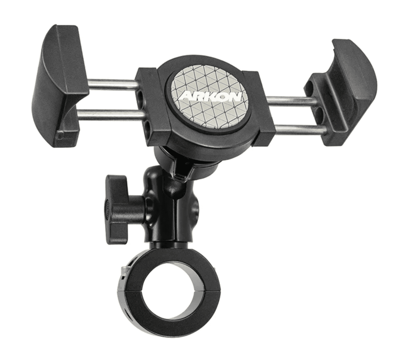 Arkon RoadVise® XL Premium Aluminum Motorcycle Handlebar Phone and Midsize Tablet Mount