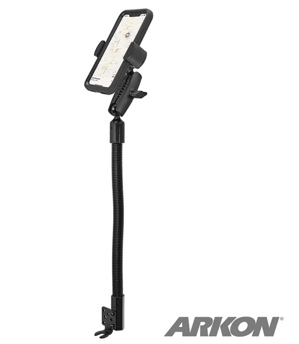 Arkon RoadVise® XL Heavy-Duty Seat Rail or Floor Tablet or Phone Mount