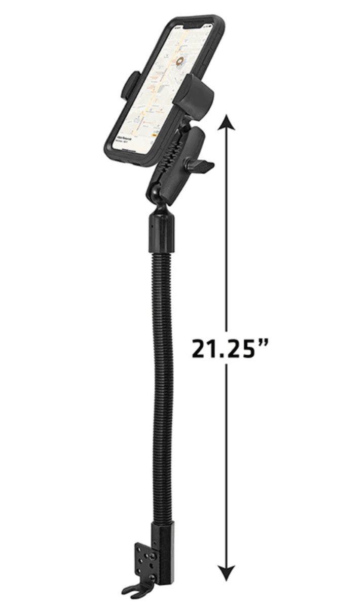 Arkon RoadVise® XL Heavy-Duty Seat Rail or Floor Tablet or Phone Mount
