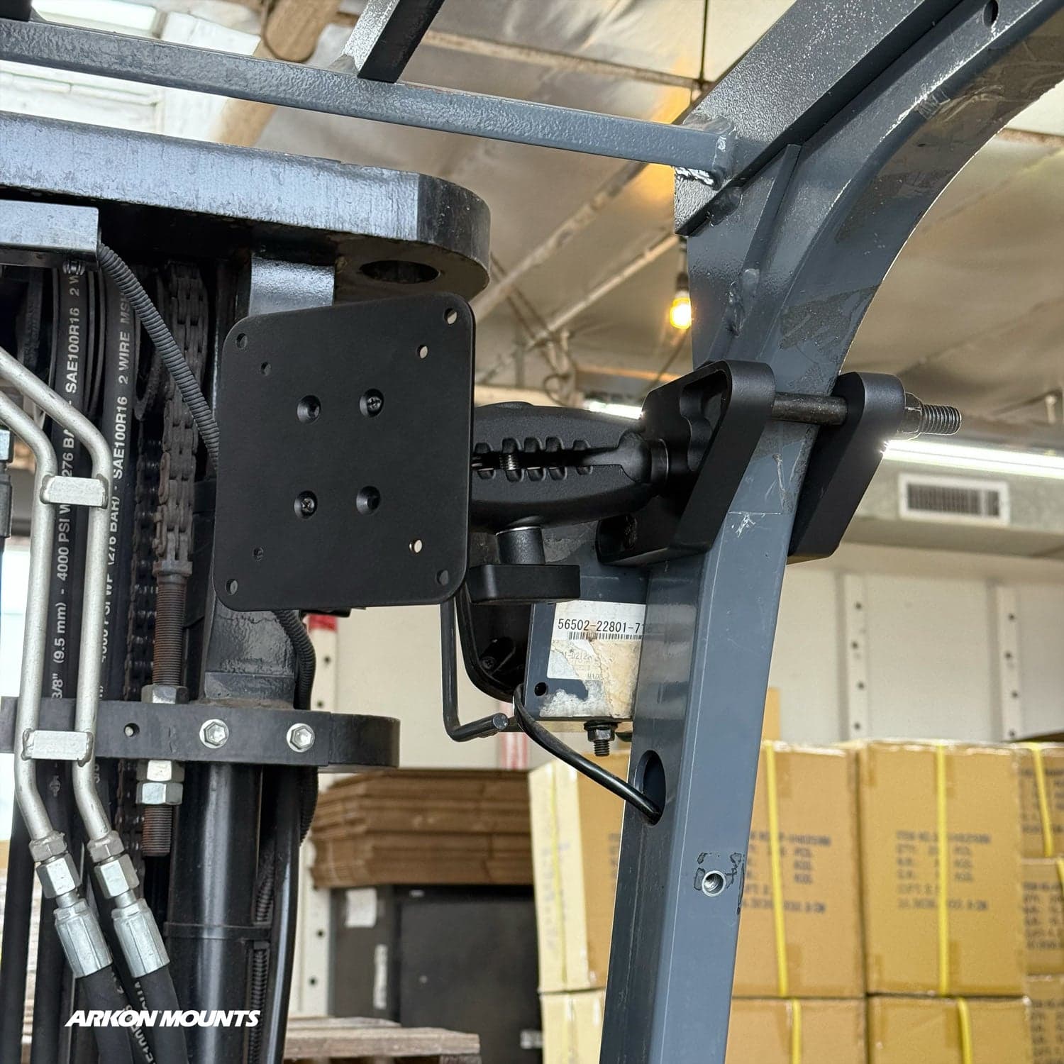 XMS™ Heavy Duty Forklift Mount with VESA Adapter Plate - 8.5-inch