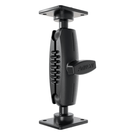 Arkon XMS 5" Aluminum AMPS Drill-Base Mounting Pedestal - 25mm Compatible