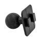 APRM2T | Arkon Adapter Plate Converts Ram Mount 25mm Pedestals to Arkon Dual T-Tab Pattern