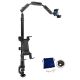 CLAMPRCB | Arkon Remarkable Creators Clamp Phone or Camera Stand with Ring Light for Nail Art and Crafting Videos