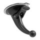 GN015 | Arkon Pedestal Travelmount Mini Windshield Suction Matte Black with 70mm TPU 17mm Ball Head
