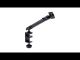 HD004 | Arkon Heavy Duty Pedestal 10in Aluminum Mounting Pedestal with C-Clamp Base