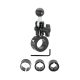 MC4B25MM | Arkon Robust 25mm Aluminum Motorcycle Handlebar Mount