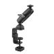 RM0861420 | Arkon Robust Mount Series Heavy-Duty C-Clamp Mounting Pedestal with 1/4in-20 Camera Head