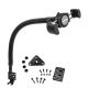 XL088-G17 | Arkon RoadVise XL Car Seat Rail or Floor Mount for Phone and Midsize Tablets