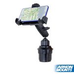 SM9RM023 | Arkon Robust™ Locking Car or Truck Cup Holder Phone Mount
