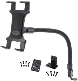 TAB188L22 | Arkon Tablet Mount 22in Flexible Gooseneck Seat Rail Floor Mount