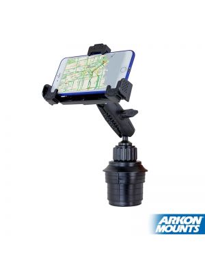 SM9RM023 | Arkon Robust™ Locking Car or Truck Cup Holder Phone Mount