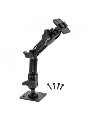 HD006 | Arkon Heavy Duty Pedestal 8in Aluminum Mounting Pedestal Multi Angle, AMPS to 2T Mounting Head