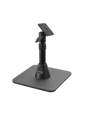 HD008AMPS | Arkon Heavy Duty Pedestal Weighted Base w/ Telescoping 7.5in to 9.75in Height Adjustable Shaft & AMPS Head