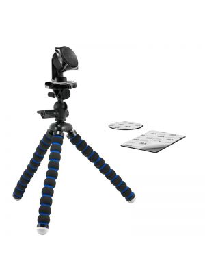 MAGTRIXL | Arkon 11inch Flexible Tripod with Magnetic Phone Holder for Live Mobile Broadcasting