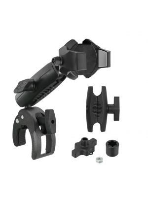 KNRMCPM | Arkon RoadVise® Ultra Clamp Phone and Tablet Mount with Security Knob and Two Shaft Arms