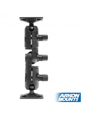 RMSRA2XAMPS | Arkon Robust Ratchet Extension Arm with AMPS Mount Plates