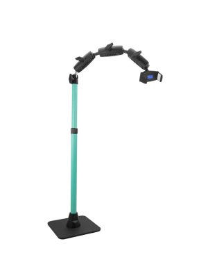 HD8RV29TL | Arkon Remarkable Creator™ Pro Mount for Phone or Camera with Teal Extension Pole