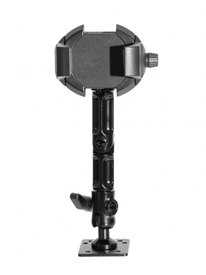 RVKNHD6 | Arkon RoadVise® Ultra Aluminum Drill Base Mount Phone Holder with Adjustable Arm