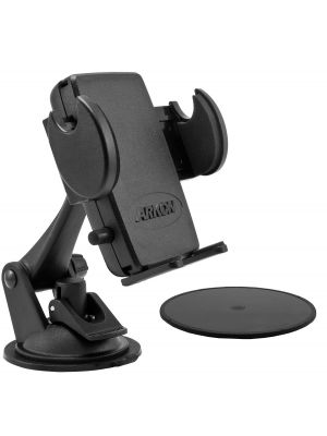 SM479 | Arkon Mega Grip Deluxe Mini Sticky Suction Windshield Dashboard Mount for Smartphones