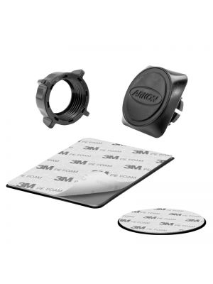 SP-MAGKIT | Arkon Magnet Head with Adjustment Ring and Adhesive Metal Plates