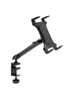 TAB804 | Arkon Tablet Mount Bundle 10in Heavy-Duty Aluminum Mount with C-Clamp Base
