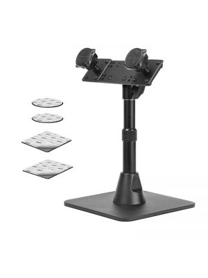 TWBHD82MAG | Arkon TW Broadcaster Dual Phone Magnetic Mount Desk Stand for Live Streaming Periscope Facebook Live