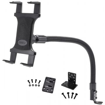 TAB188L22 | Arkon Tablet Mount 22in Flexible Gooseneck Seat Rail Floor Mount