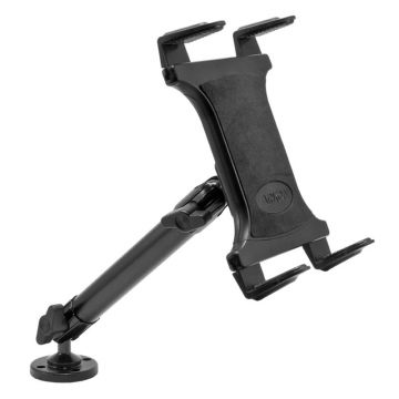 TAB805 | Arkon Tablet Mount Bundle 10in Heavy-Duty Aluminum Mount with 4-Hole Drill Base