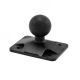 APAMPS25MM | Arkon Adapter Plate Converts 4-Hole AMPS to 25mm Rubber Ball Ram Mount Pattern