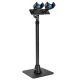 HD829RV2 | Arkon TW Broadcaster Pro Dual Smartphone Desk or Countertop 29-inch Stand for Live Streaming