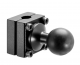 HM00425MM | Arkon Car Headrest Mount Pedestal - 25mm (1 inch) Ball Compatible