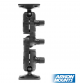 RMSRA2XAMPS | Arkon Robust Ratchet Extension Arm with AMPS Mount Plates