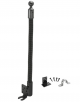 RM08825AL | Arkon Heavy-Duty Seat Rail Floor Mount Pedestal - 25mm (1 inch) Ball Compatible
